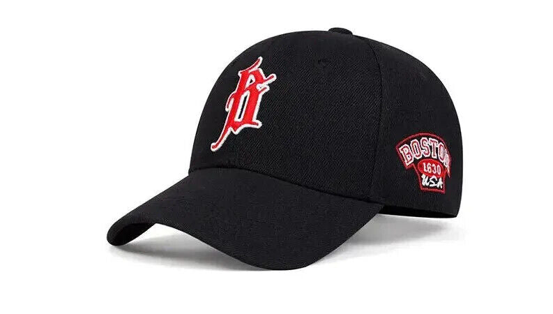 Casquette de baseball rétro Boston. Fondée en 1630.