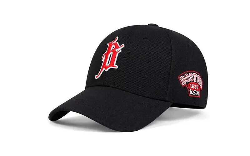 Casquette de baseball rétro Boston. Fondée en 1630.