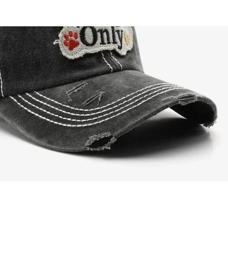 VINTAGE STYLE "DOG VIBES ONLY" HAT.