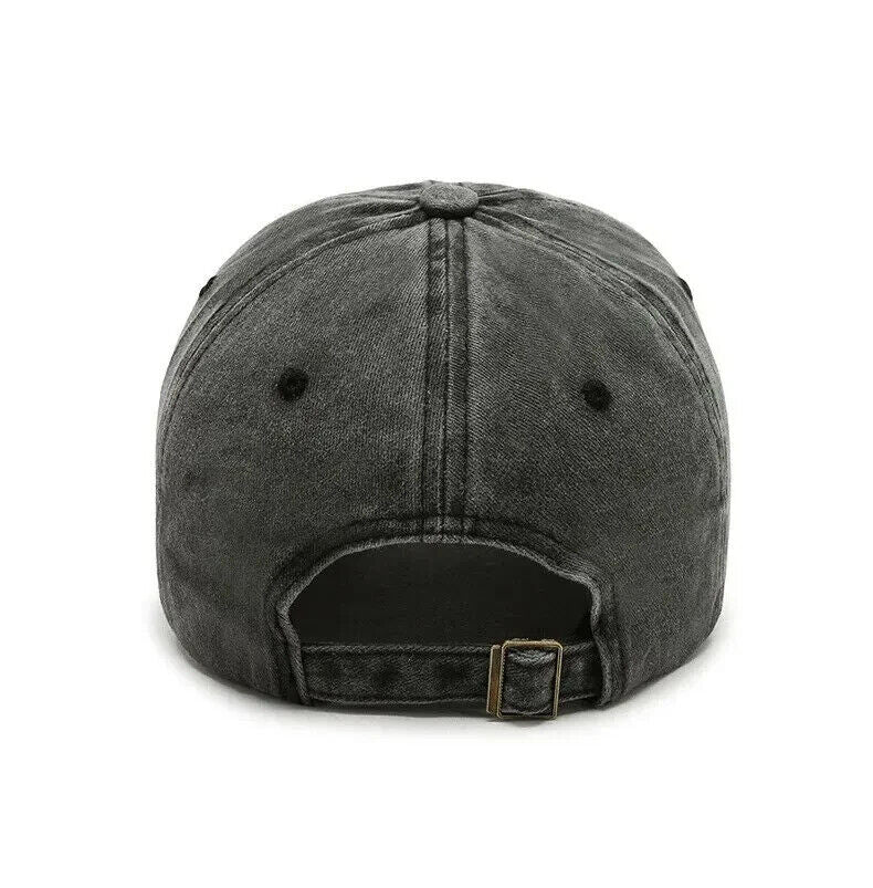 Solid Distressed Vintage Style "RELIABLE" Baseball Cap. 2 Color Choices.