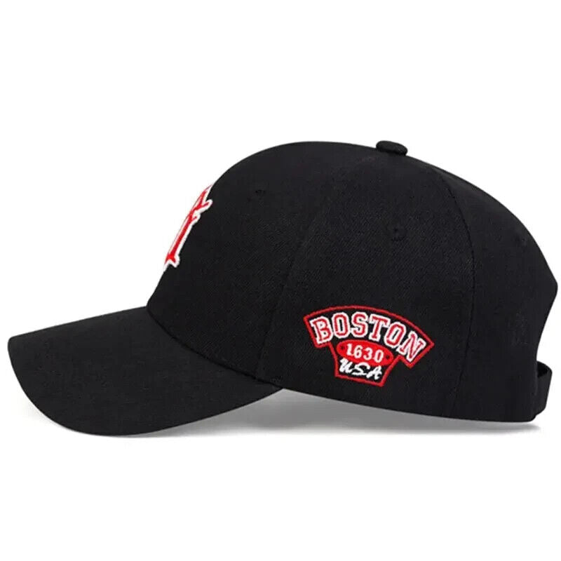 Casquette de baseball rétro Boston. Fondée en 1630.