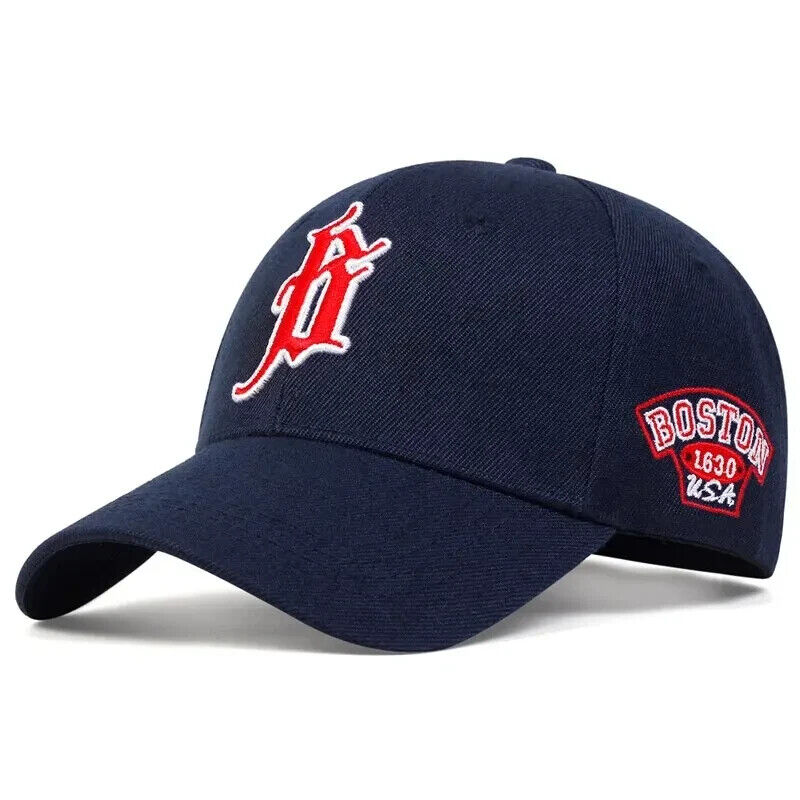 Casquette de baseball rétro Boston. Fondée en 1630.
