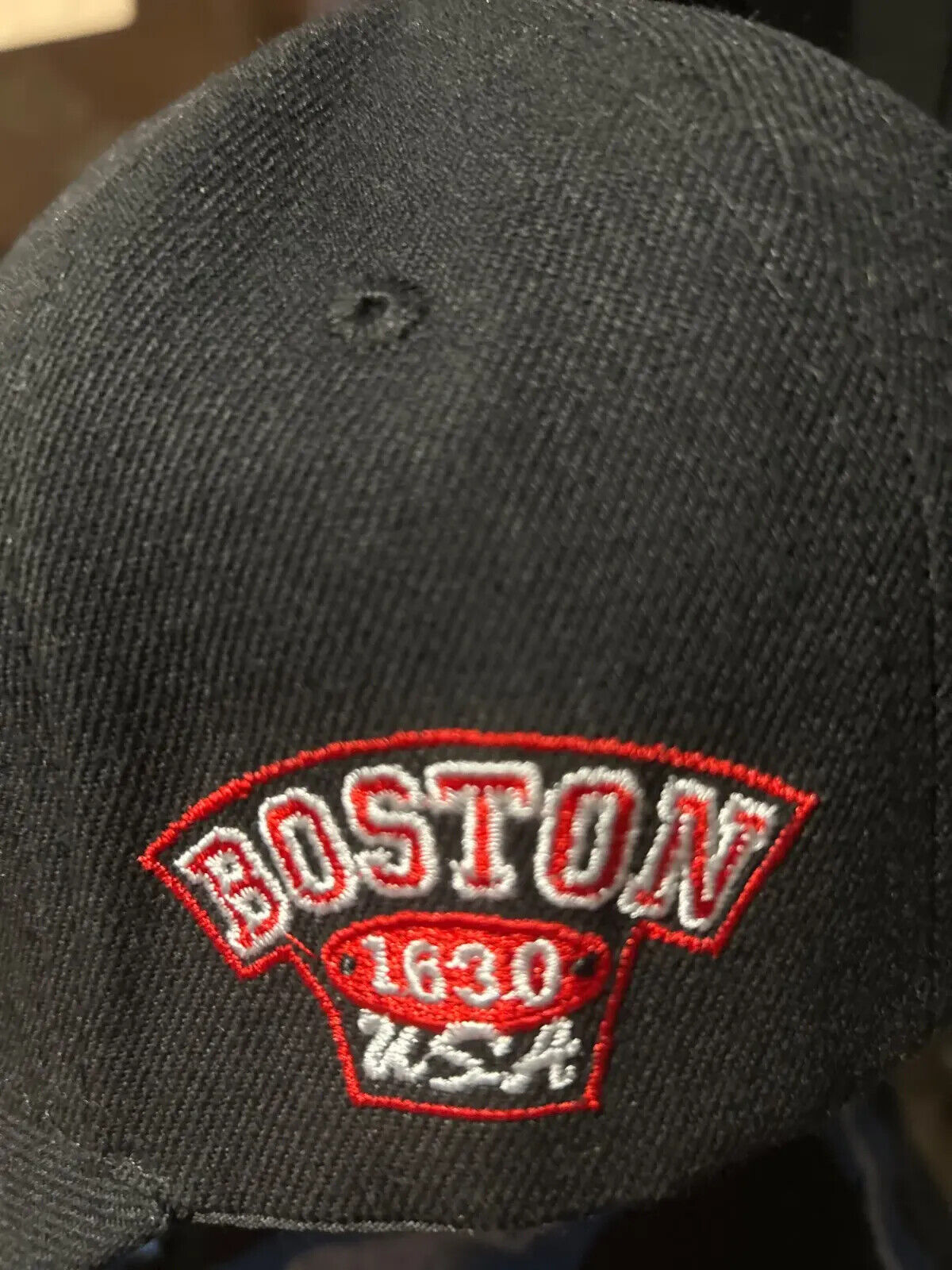 Casquette de baseball rétro Boston. Fondée en 1630.