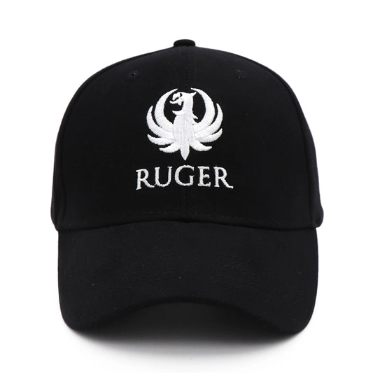RUGER STYLE EMBROIDERED BLACK HAT