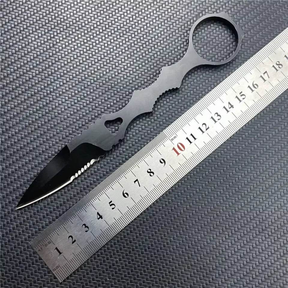 SOCP Dagger Tactical D2 Fixed Blade w/ Sheath. BM 176BK.