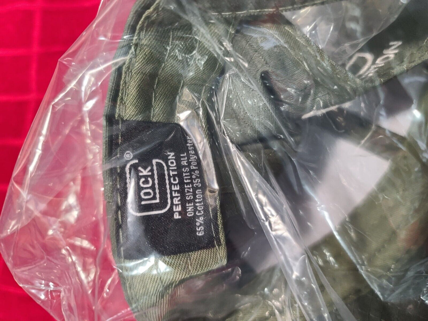 GLOCK PERFECTION BLACK CAMO STYLE CAP