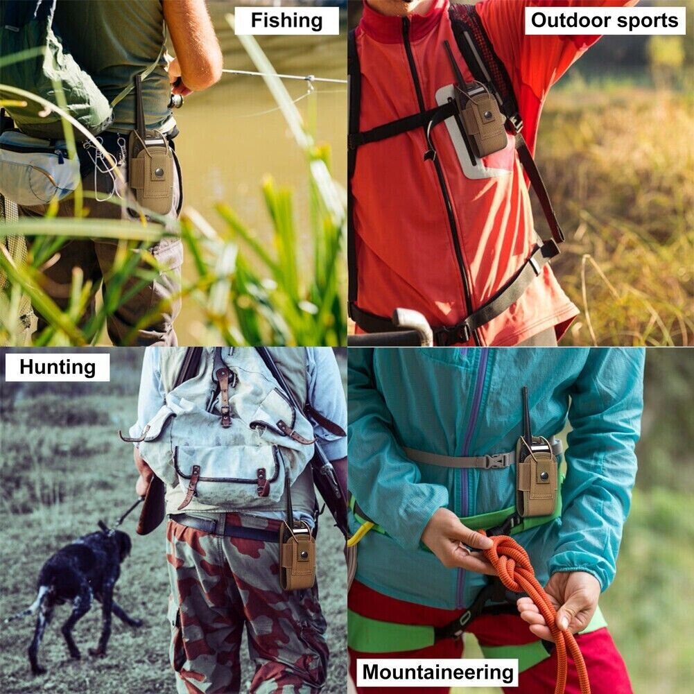 ÉTUI RADIO/TÉLÉPHONE FDE/TAN MOLLE