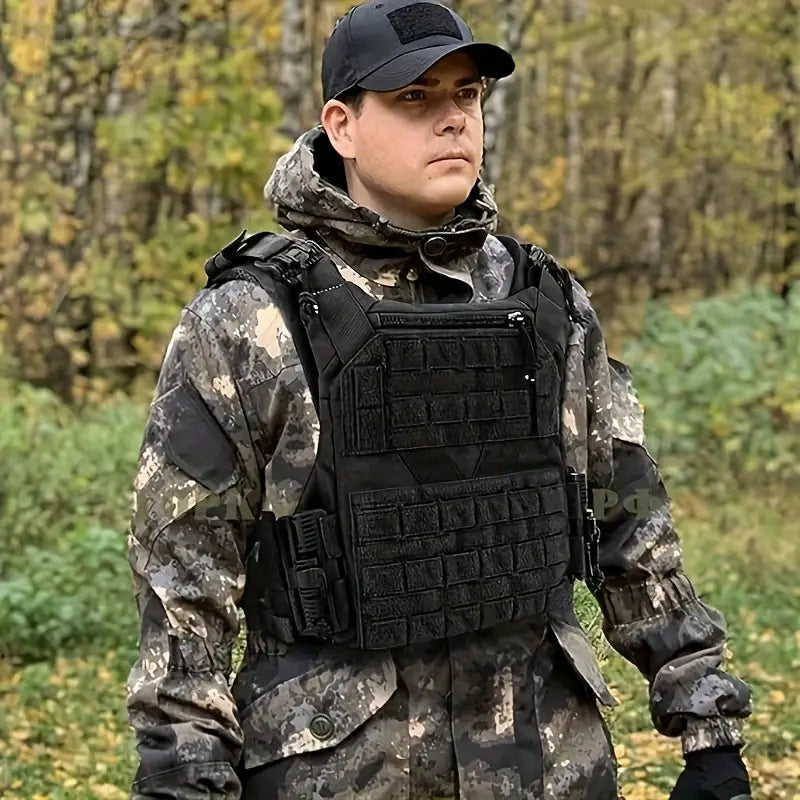 Kesons Green Quick release Heavy Duty Tactical Plate Carrier