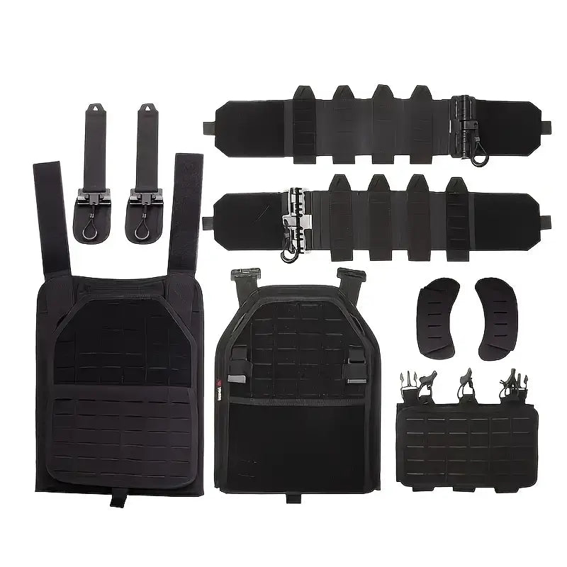 Tactical Plate Carrier 6094A. Quick Release, Lightweight, Heavy Duty, 1000D Nylon