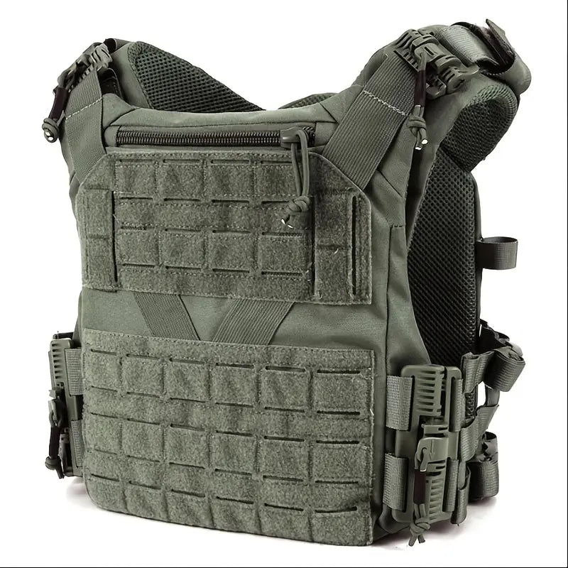 Kesons Green Quick release Heavy Duty Tactical Plate Carrier