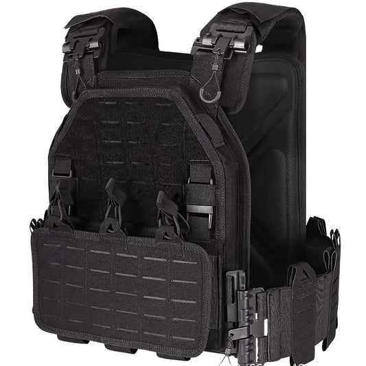 Tactical Plate Carrier 6094A. Quick Release, Lightweight, Heavy Duty, 1000D Nylon