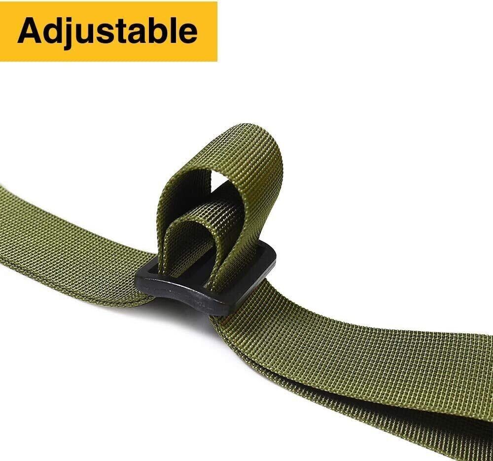 2 POINT TACTICAL RIFLE BUNGEE SLING IN BLACK & GREEN.