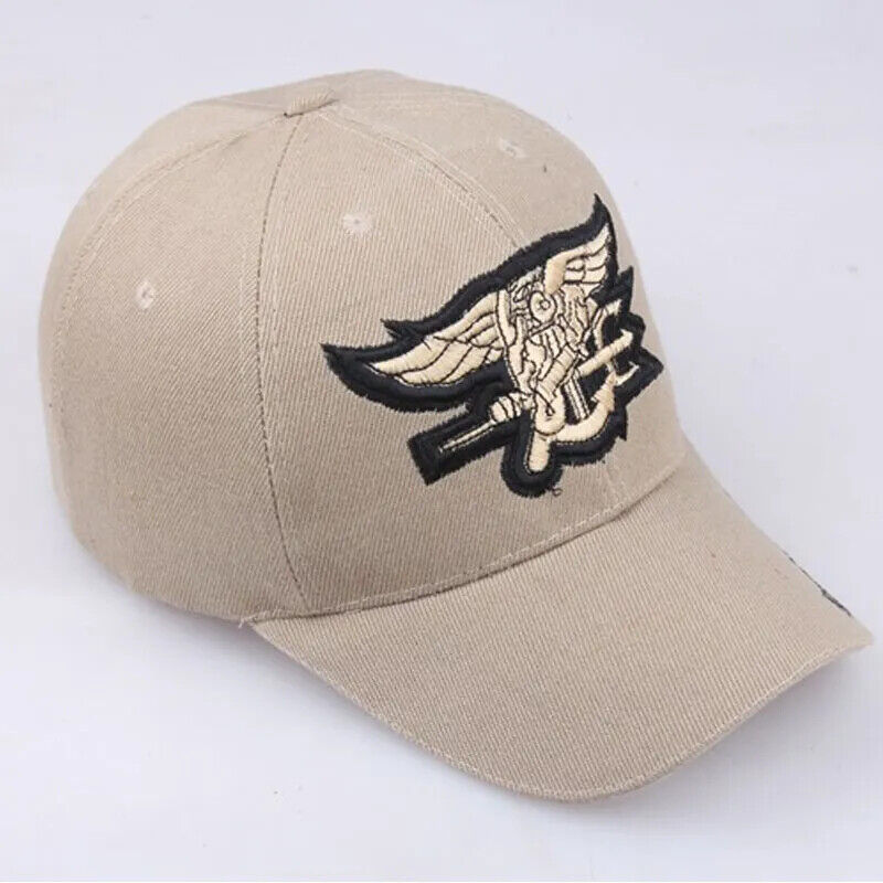 CASQUETTE DE BASEBALL AVEC LOGO US NAVY SEAL. 3 CHOIX DE COULEURS.