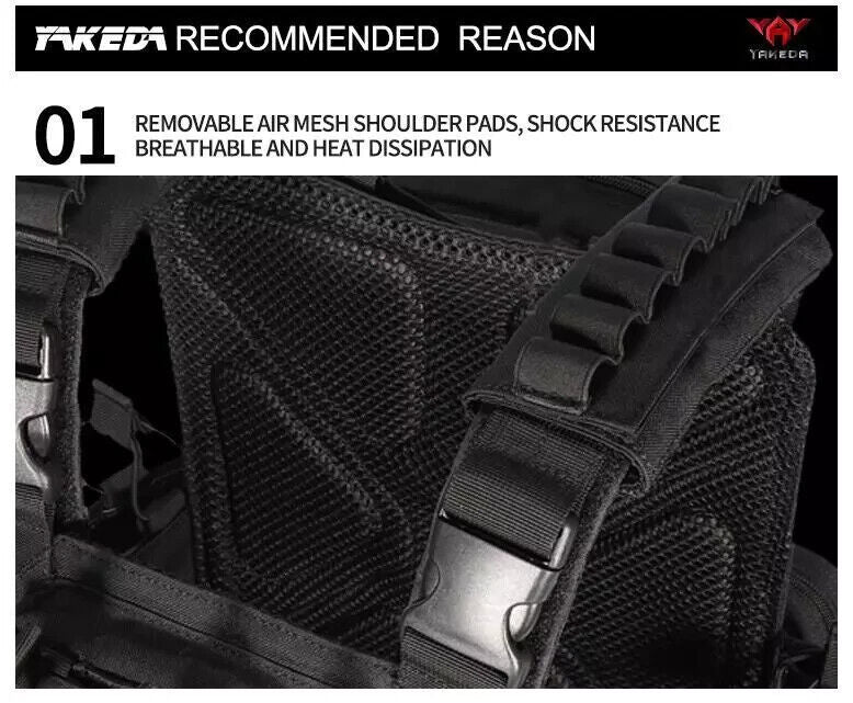 YAKEDA FAST Quick-release Plate Carrier. Battle Field, Military Tactical Vest.