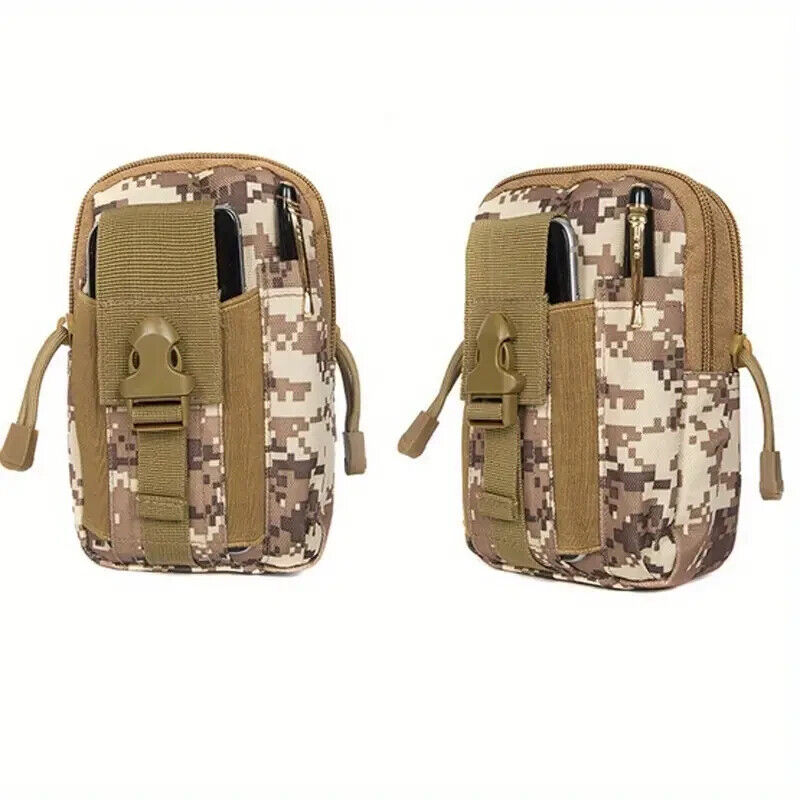 TACTICAL MOLLE EDC MULTI-PURPOSE POUCH, MULTIPLE COLORS TO CHOOSE FROM.