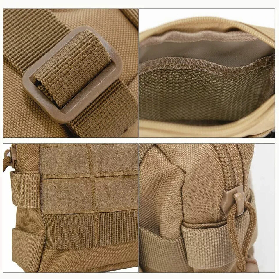 Utility Tactical Molle Pouch. EDC Multi-purpose Pouch with molle straps.