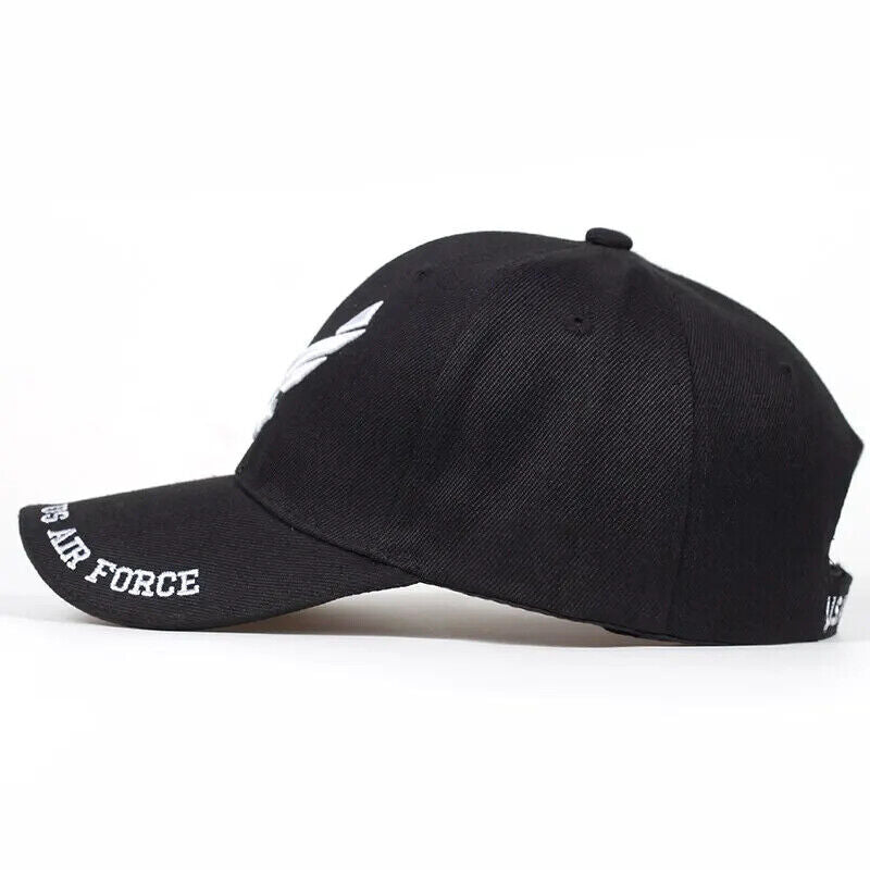 U.S. AIR FORCE LOGO BASEBALL CAP.