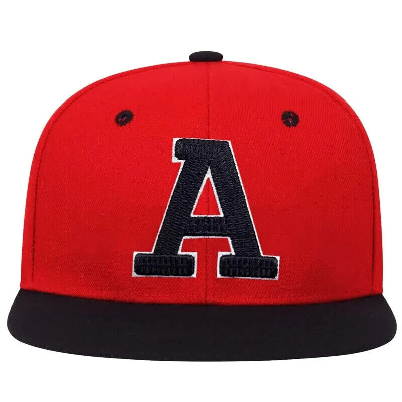 Chapeau large et plat rouge d'Oakland Athletics A.