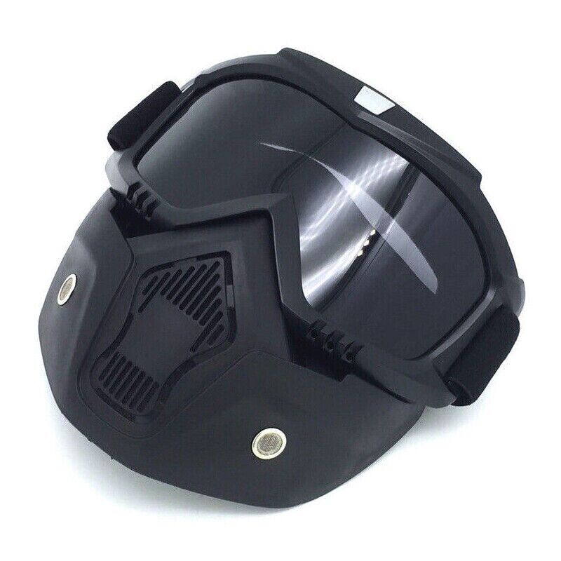 MOTO/PAINTBALL/AIRSOFT - MASQUE MODULAIRE DÉTACHABLE.