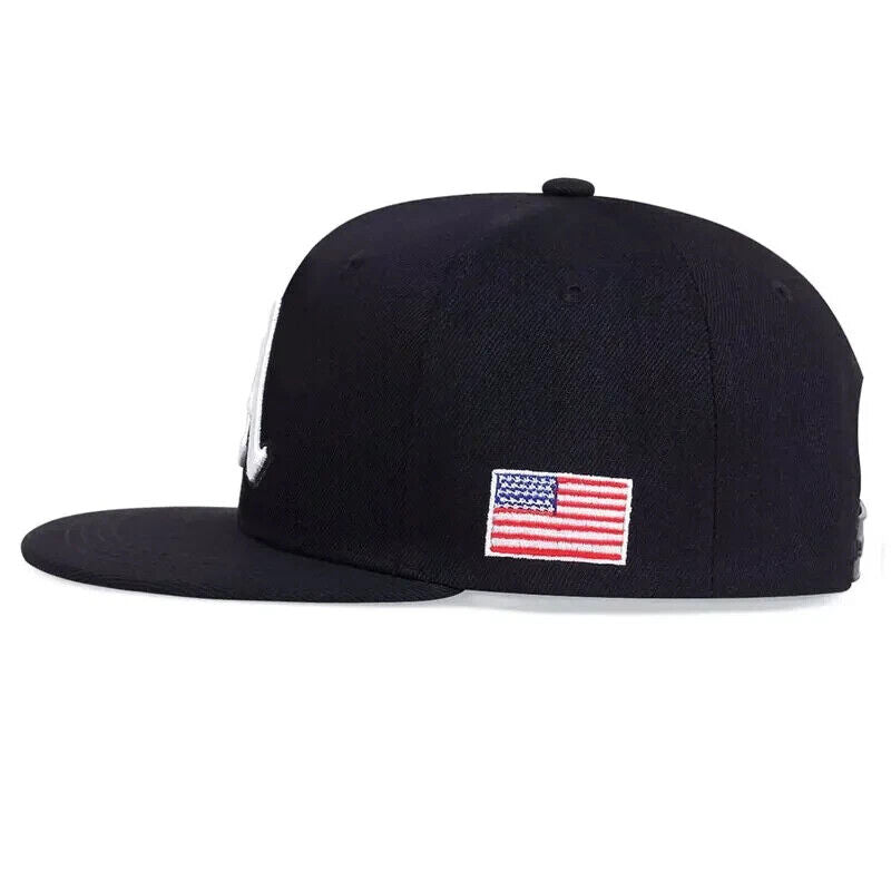 Chapeau noir sur noir d'Oakland Athletics A.