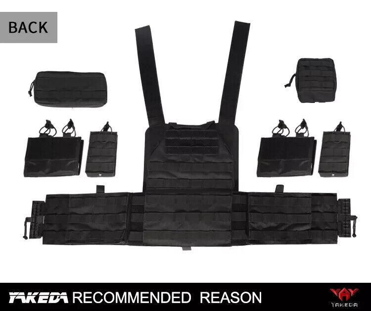 YAKEDA FAST Quick-release Plate Carrier. Battle Field, Military Tactical Vest.