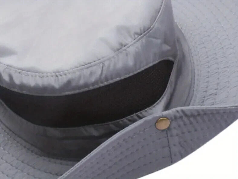 ARMY GREEN OR GREY MILITARY STYLE BOONIE HATS.