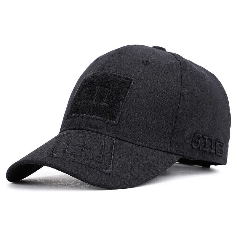 5.11 BLACK ON BLACK STYLE HAT.