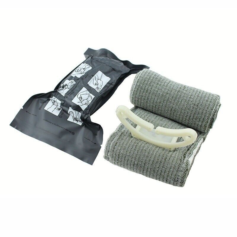 4" and 6" Israeli Trauma Bandage. Emergency Dressing, First Aid Compression Band