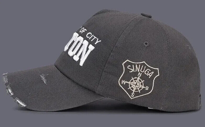 Distressed Bill, Boston Baseball Cap.