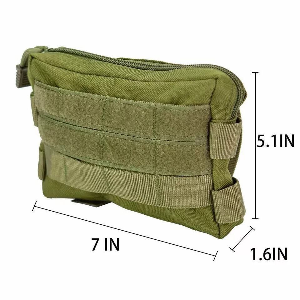 Utility Tactical Molle Pouch. EDC Multi-purpose Pouch with molle straps.