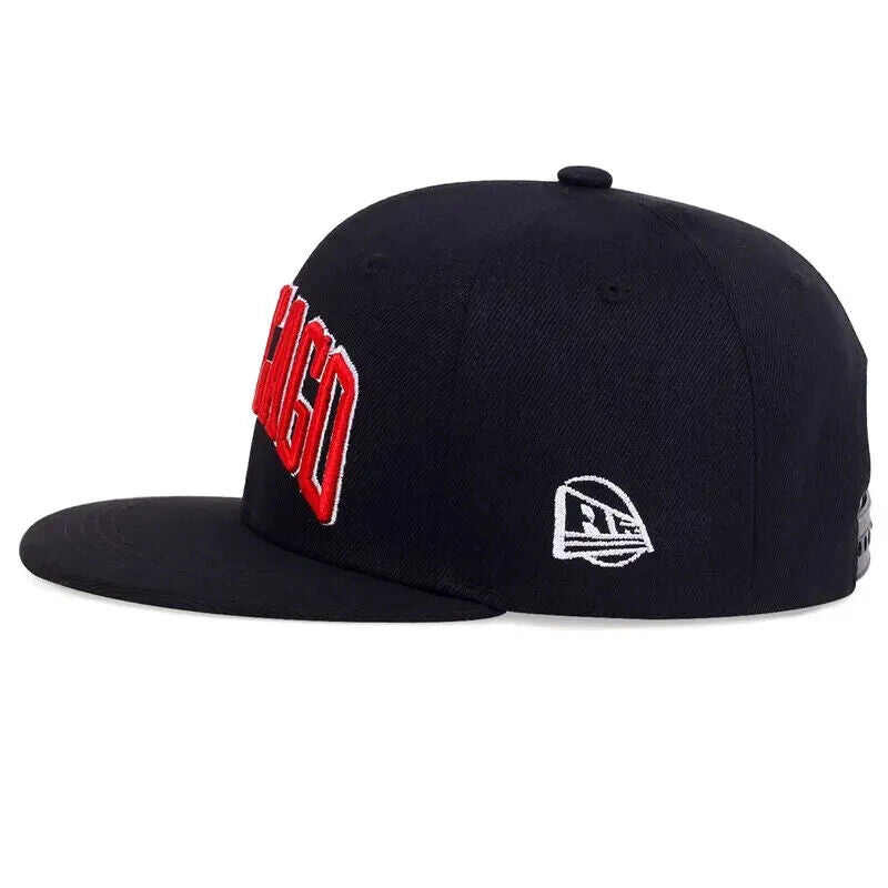 Chapeau brodé des Chicago Bulls de la NBA.