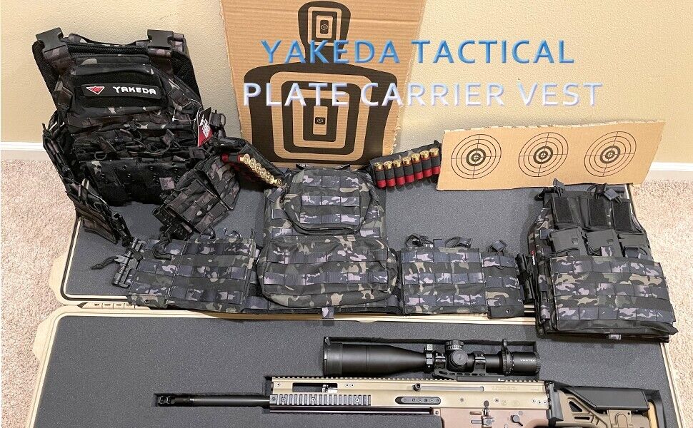 YAKEDA FAST Quick-release Plate Carrier. Battle Field, Military Tactical Vest.