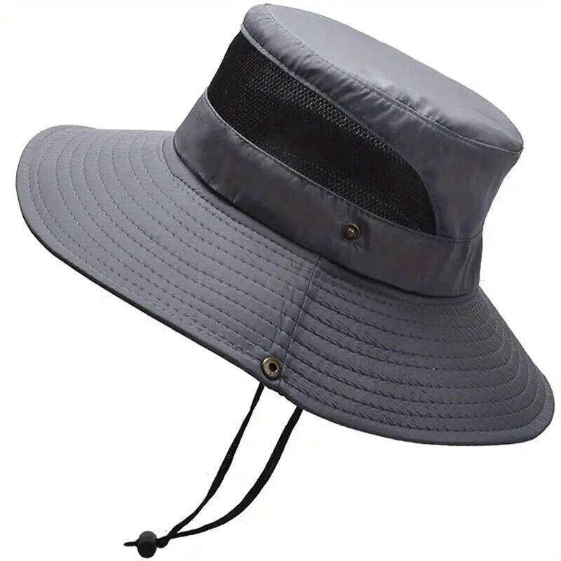 ARMY GREEN OR GREY MILITARY STYLE BOONIE HATS.