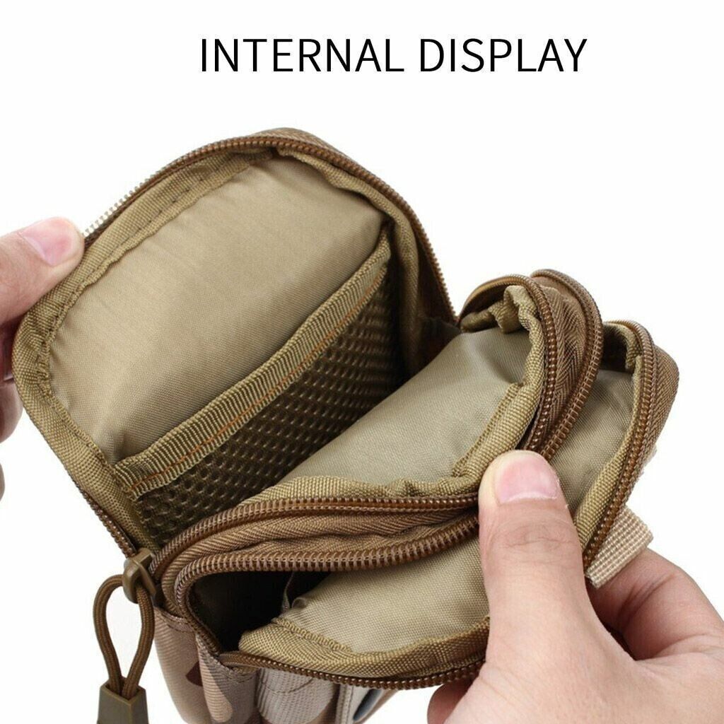 TACTICAL MOLLE EDC MULTI-PURPOSE POUCH, MULTIPLE COLORS TO CHOOSE FROM.
