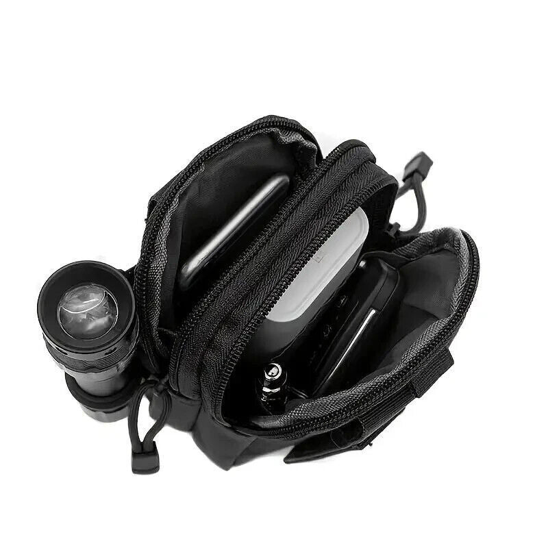 TACTICAL MOLLE EDC MULTI-PURPOSE POUCH, MULTIPLE COLORS TO CHOOSE FROM.