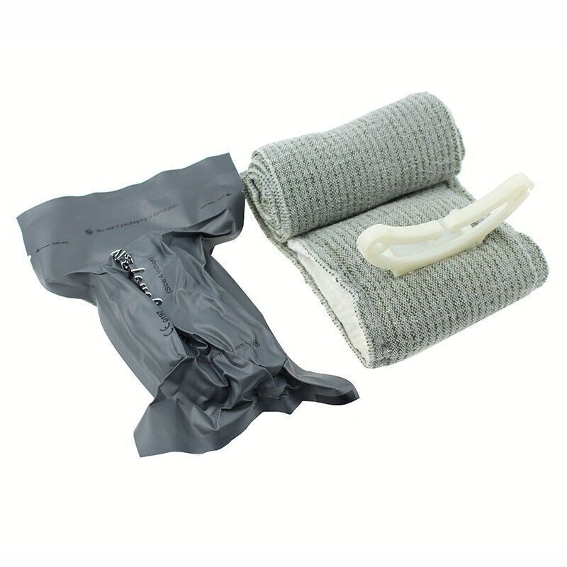 4" and 6" Israeli Trauma Bandage. Emergency Dressing, First Aid Compression Band