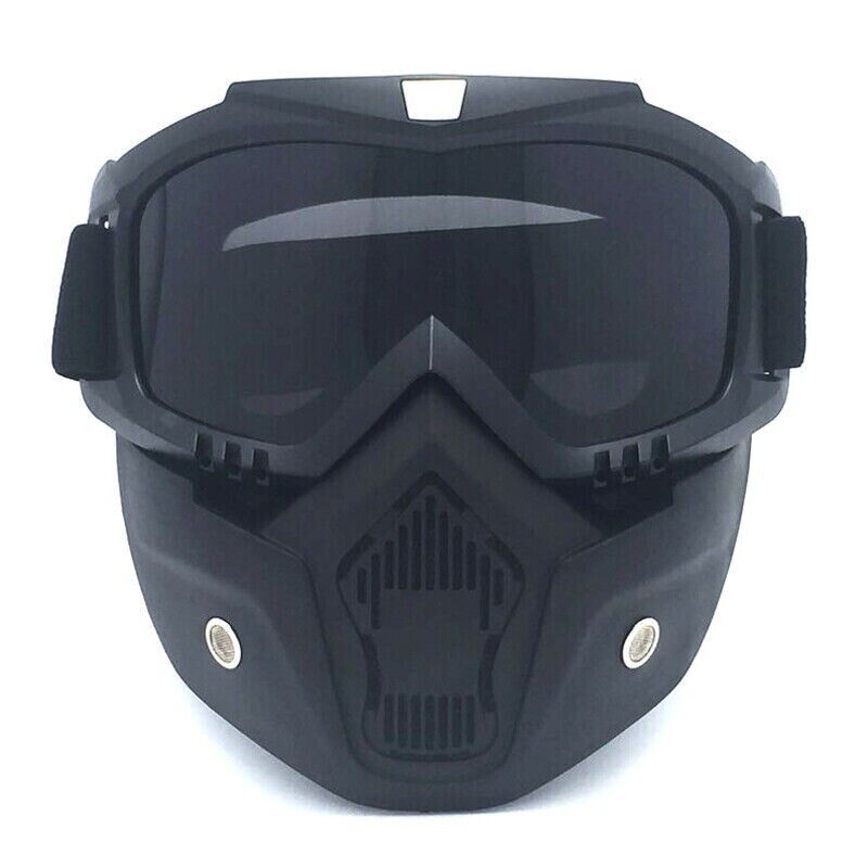 MOTO/PAINTBALL/AIRSOFT - MASQUE MODULAIRE DÉTACHABLE.