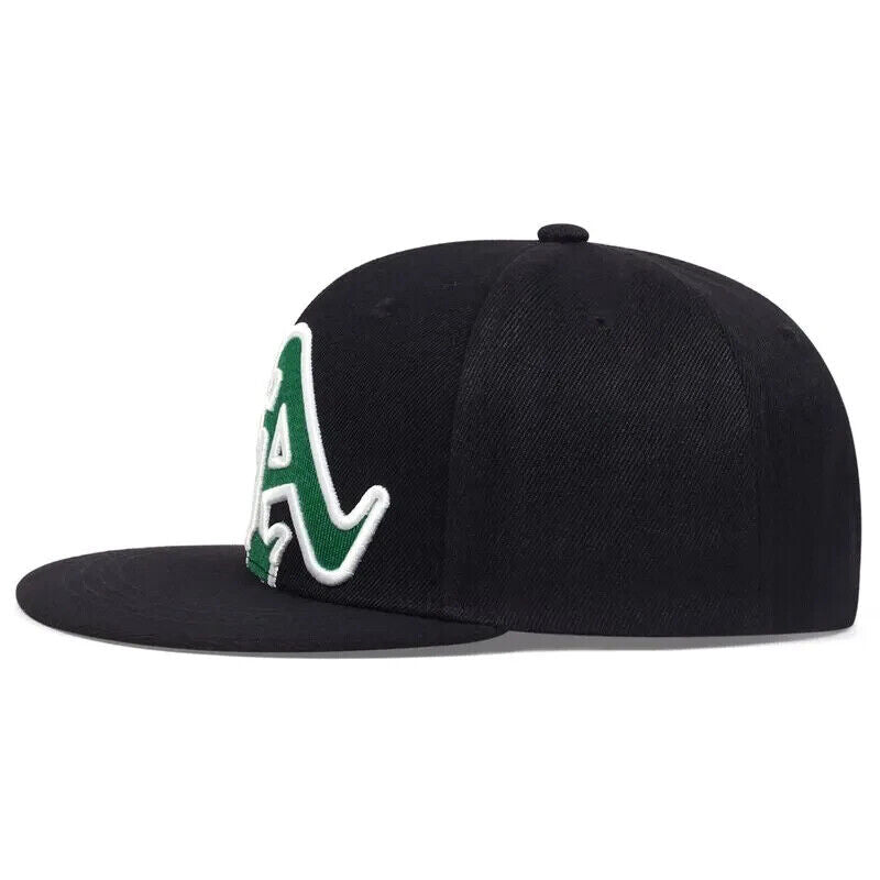 Chapeau noir et vert d'Oakland Athletics A.
