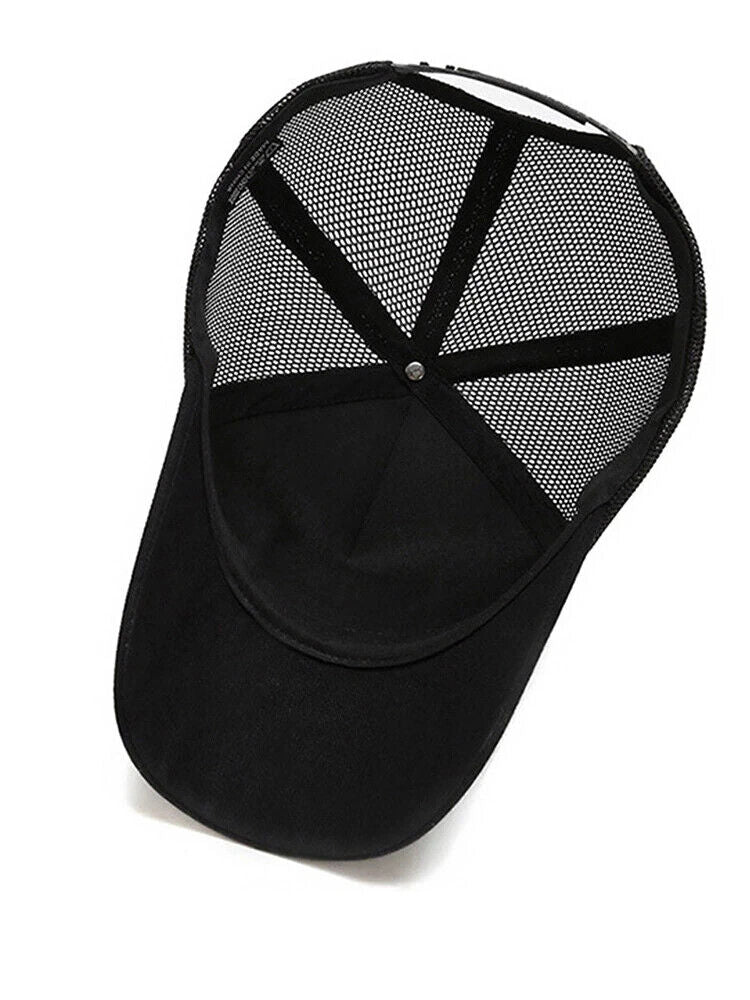 AMERICAN FLAG MESH BASEBALL HAT.