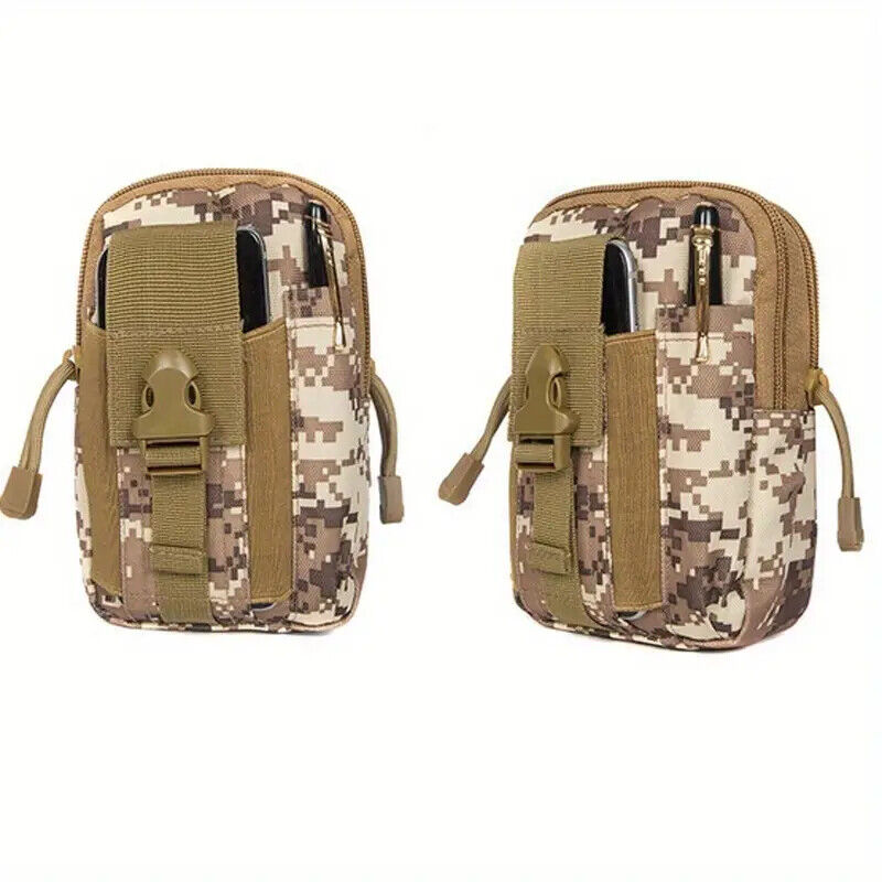 TACTICAL MOLLE EDC MULTI-PURPOSE POUCH, MULTIPLE COLORS TO CHOOSE FROM.