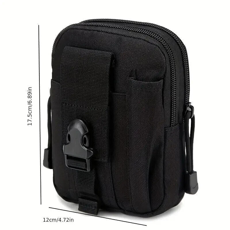 TACTICAL MOLLE EDC MULTI-PURPOSE POUCH, MULTIPLE COLORS TO CHOOSE FROM.