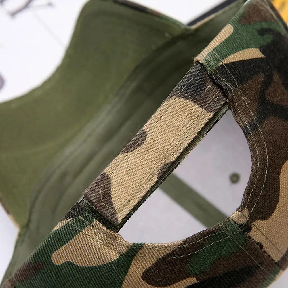 SMITH & WESSON STYLE CAMOUFLAGE HAT.