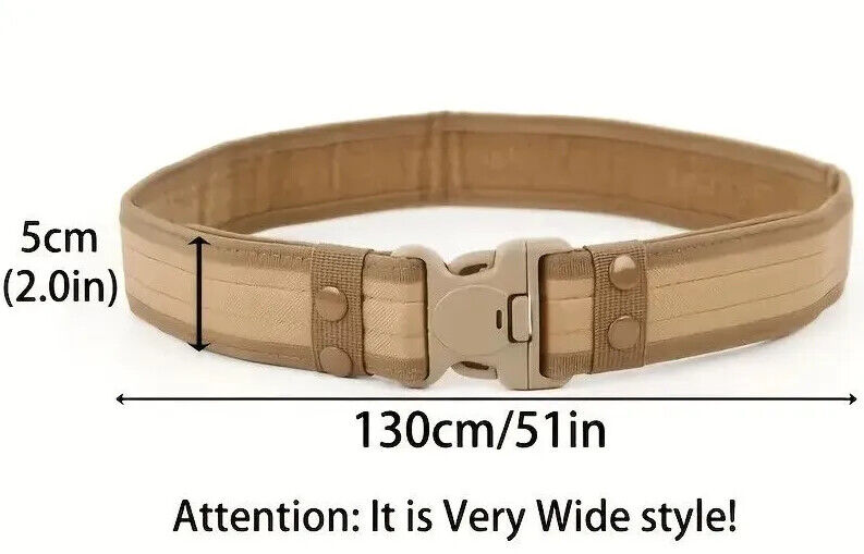 Ceinture de service/extérieur en nylon. 2 choix de couleurs.