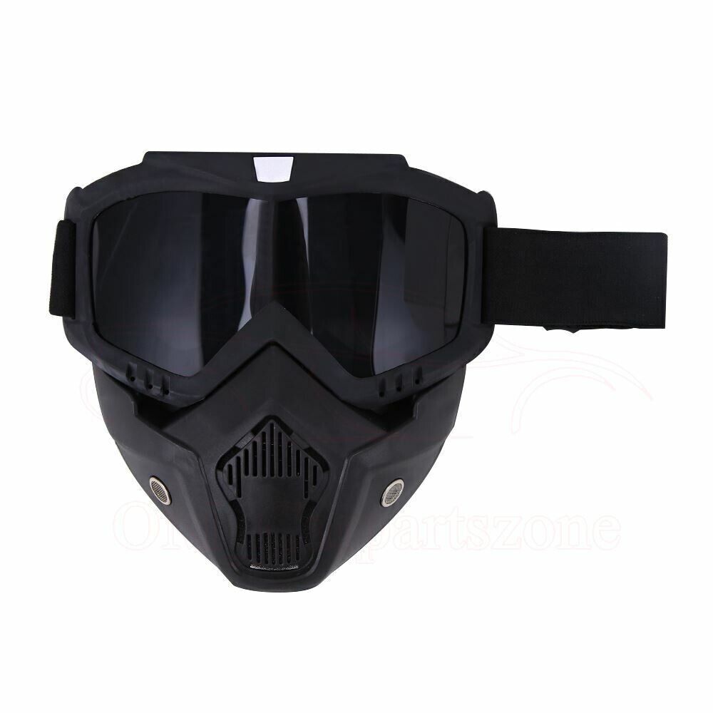 MOTO/PAINTBALL/AIRSOFT - MASQUE MODULAIRE DÉTACHABLE.