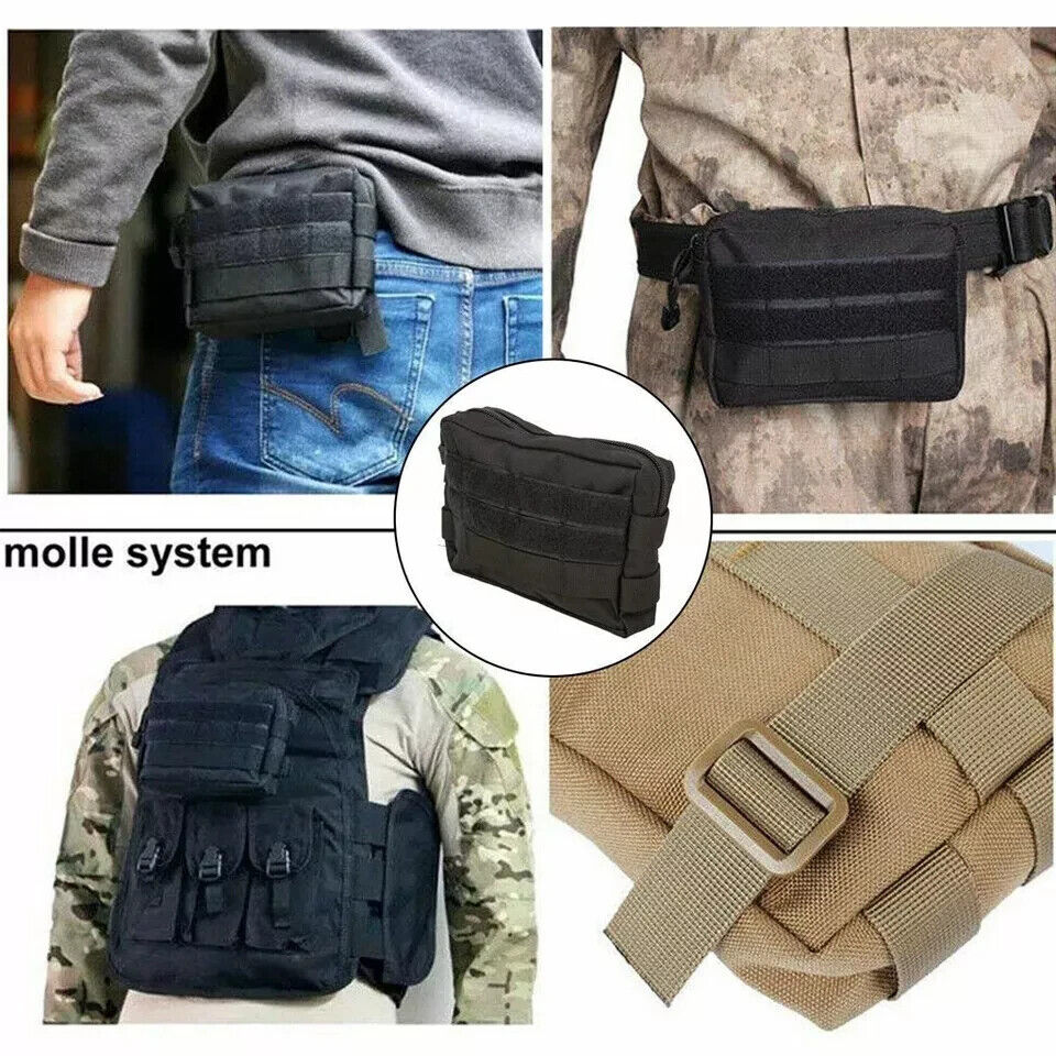 Utility Tactical Molle Pouch. EDC Multi-purpose Pouch with molle straps.