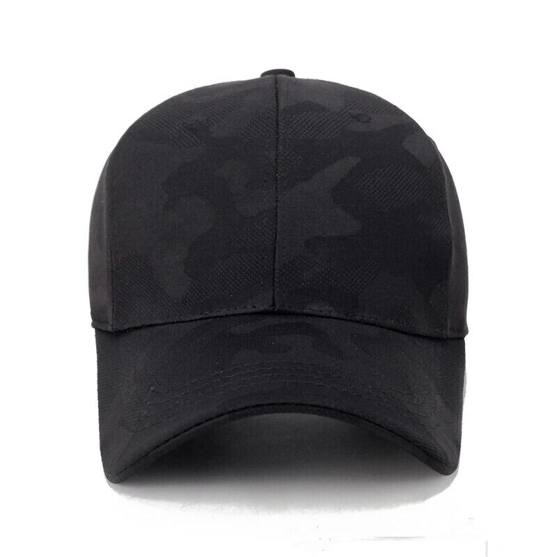 CASQUETTE DE BASEBALL CAMOUFLAGE GRIS OU NOIR.
