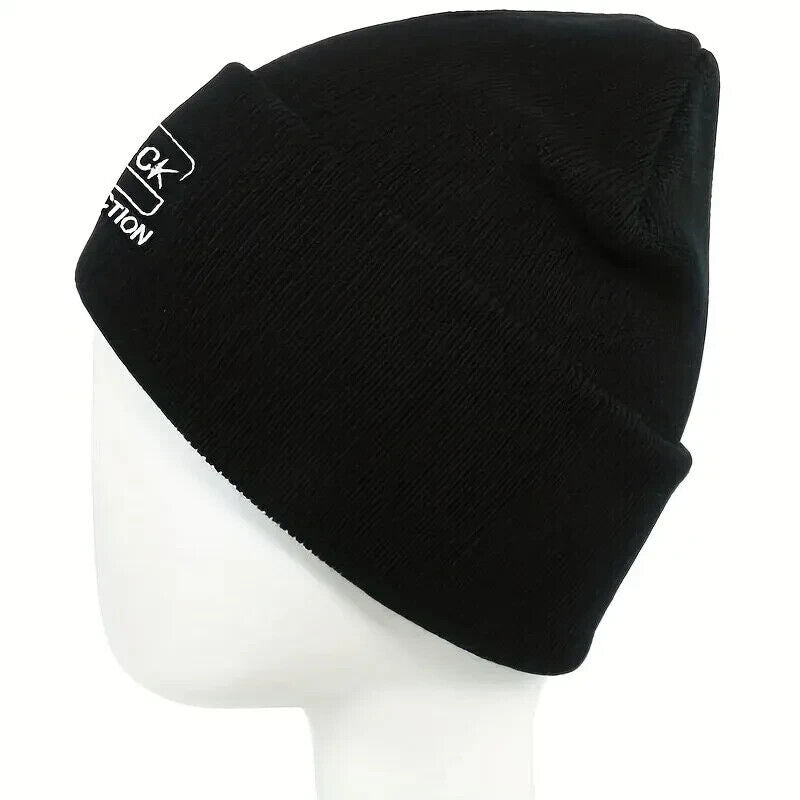 Glock Black Beanie Knit Hat.