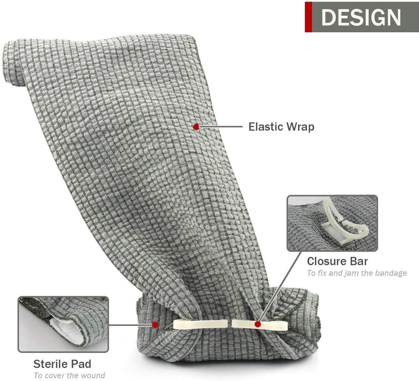 4" and 6" Israeli Trauma Bandage. Emergency Dressing, First Aid Compression Band