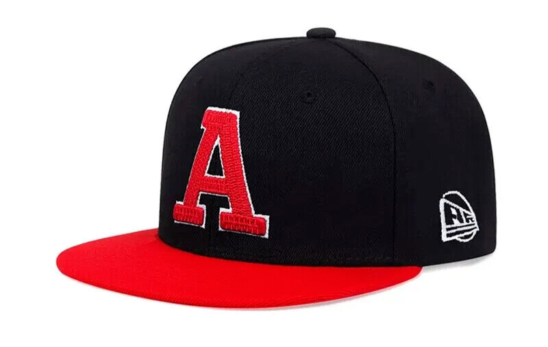 Chapeau rouge sur noir d'Oakland Athletics A.