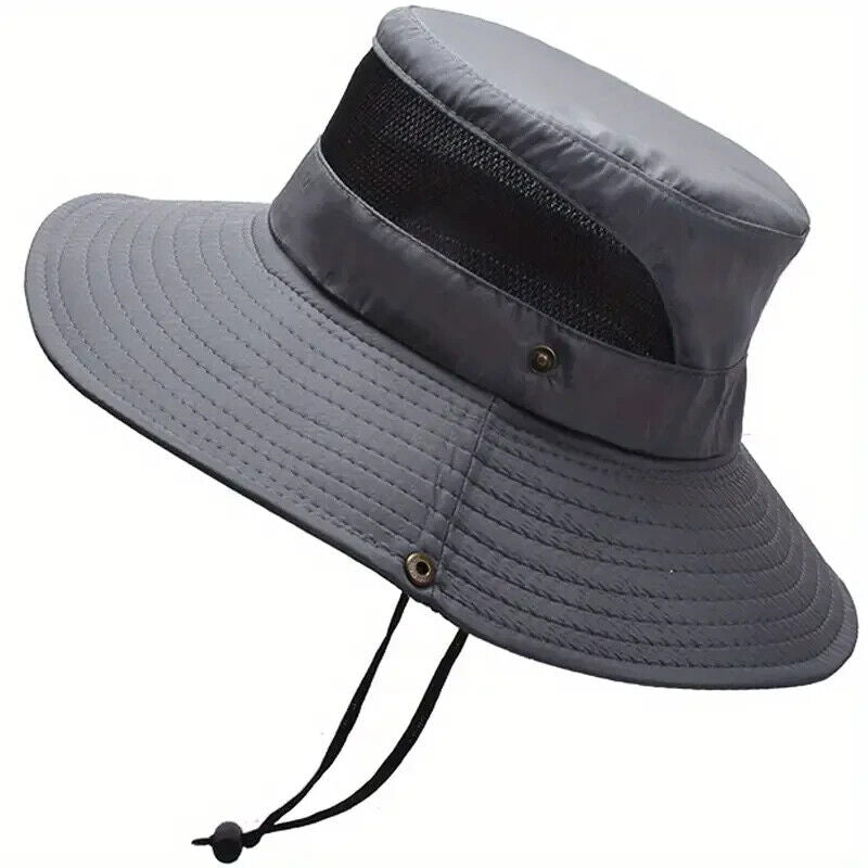 ARMY GREEN OR GREY MILITARY STYLE BOONIE HATS.